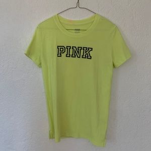 Yellow "pink" Tee